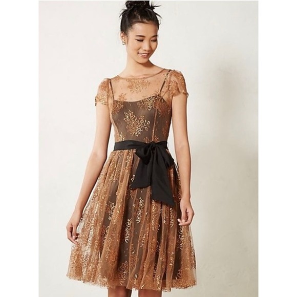 H by Halston // Bronze Snakeskin Embossed Metallic Heels, Size 8M - Picture 12 of 12